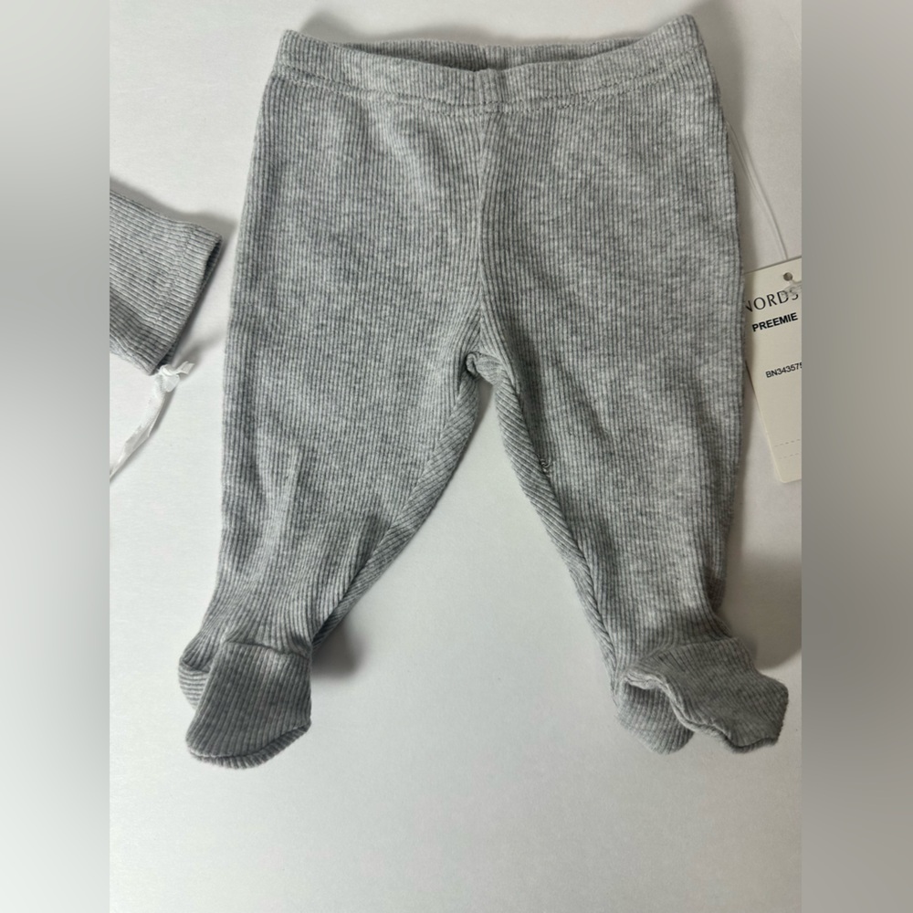 Nordstrom Soft Gray Kids Pajama Set - Picture 5 of 8
